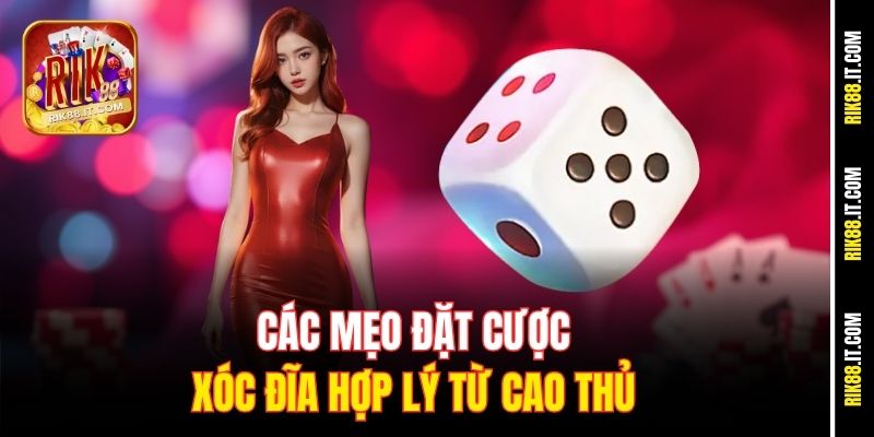 Bí Quyết Đặt Cược Xóc Đĩa Hợp Lý Tại Rik88 3 Các mẹo đặt cược xóc đĩa hợp lý từ cao thủ